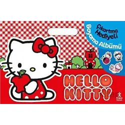 Hello Kitty Çıkartma Hediyeli Boyama Albümü - Kolektif - Doğan Çocuk