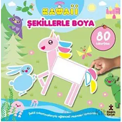 Sevimliler Kawaii Şekillerle Boya - Kolektif - Doğan Çocuk