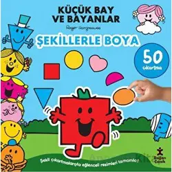 Küçük Bay ve Bayanlar Şekillerle Boya - Kolektif - Doğan Çocuk
