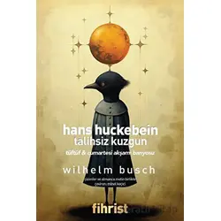 Hans Huckebein: Talihsiz Kuzgun - Wilhelm Busch - Fihrist Kitap