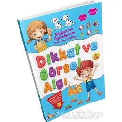 Büyüyorum Öğreniyorum Okul Öncesi Etkinlikleri Dikkat ve Görsel Algı - Kolektif - Bıcırık Yayınları