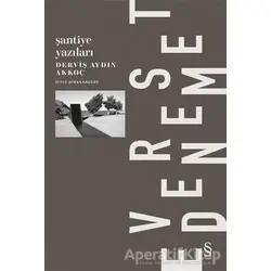 Şantiye Yazıları - Derviş Aydın Akkoç - Everest Yayınları