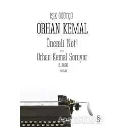 Önemli Not! - Orhan Kemal Soruyor (2 Kitap Bir Arada) - Orhan Kemal - Everest Yayınları