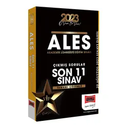 Yargı Yayınları 2023 ALES Çıkmış Son 11 Sınav Soruları Tamamı Çözümlü