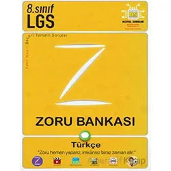 Tonguç 8. Sınıf Türkçe Zoru Bankası