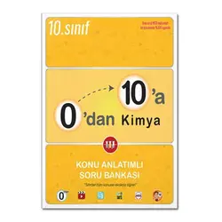 Tonguç 0’dan 10’a Kimya Konu Anlatımlı Soru Bankası