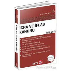İcra ve İflas Kanunu - Eylül 2023 - Kolektif - Beta Yayınevi