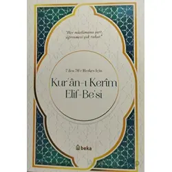 Kuranı Kerim Elif-Besi - Musa Güven - Beka Yayınları
