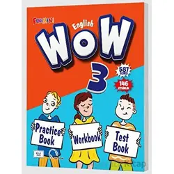 WOW English 3 Practice Book + Workbook + Test Book - Kolektif - Fenomen Yayıncılık