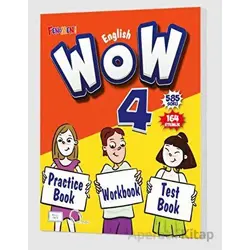 Wow 4 Practıce Book + Workbook + Test Book - Kolektif - Fenomen Yayıncılık