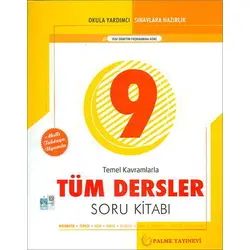 Palme 9.Sınıf Tüm Dersler Soru Kitabı