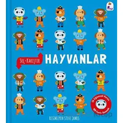 Seç - Karıştır: Hayvanlar (15 Eğlenceli Parça, 120 Farklı Seçenek) - Kolektif - İndigo Çocuk