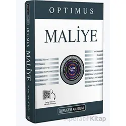 KPSS A Grubu Optimus Maliye Konu Anlatımı - Birhan Çelik - Pegem Akademi Yayıncılık