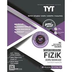 TYT Fizik Soru Bankası - Kolektif - Pegem Akademi Yayıncılık