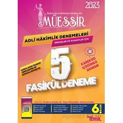 Müessir Adli Hakimlik Cevaplı Denemeleri-2023 - Kolektif - Temsil Kitap