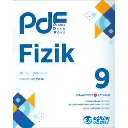 9.Sınıf Fizik PDF Planlı Ders Föyü Eğitim Vadisi