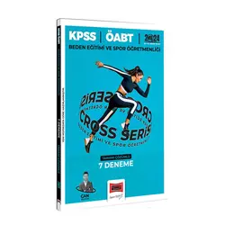 Yargı Yayınları 2024 ÖABT Beden Eğitimi ve Spor Öğretmenliği Cross Serisi Tamamı Çözümlü 7 Deneme