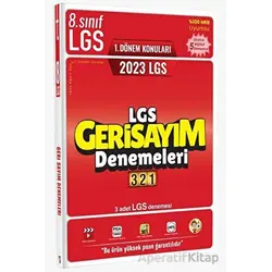 Tonguç Akademi 2023 LGS 1. Dönem Geri Sayım Denemeleri 3