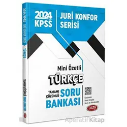 2024 KPSS Jüri Konfor Serisi Türkçe Soru Bankası Data Yayınları