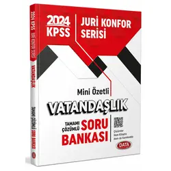 Data 2024 KPSS Jüri Konfor Serisi Vatandaşlık Soru Bankası