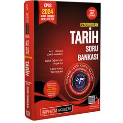 2024 Ezberbozan KPSS Genel Yetenek Genel Kültür Tarih Soru Bankası