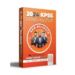 KPSS 2025 Sen Bilirsin Tarih-Coğrafya-Vatandaşlık Soru Cevap Kitabı Benim Hocam Yayınları