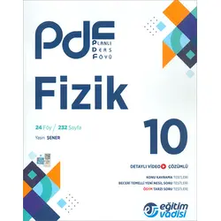 10.Sınıf Fizik PDF Planlı Ders Föyü Eğitim Vadisi