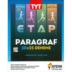 TYT Paragraf ETAP 20x25 Deneme Aydın Yayınları