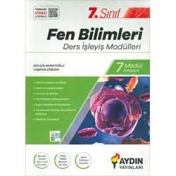 7.Sınıf Fen Bilimleri Ders İşleyiş Modülleri Aydın Yayınları