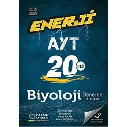 Palme Yayınevi Enerji AYT Biyoloji 20 Deneme
