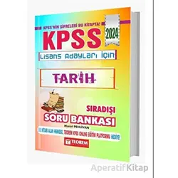 Teorem 2024 KPSS Lisans TARİH Sıradışı Soru Bankası