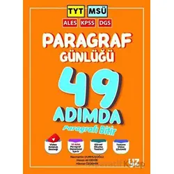 TYT MSÜ KPSS DGS ALES Paragraf Günlüğü YZ Yayınları