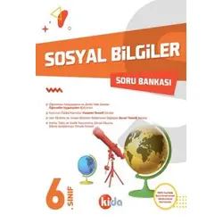 6.Sınıf Sosyal Bilgiler Soru Bankası Kida Kitap