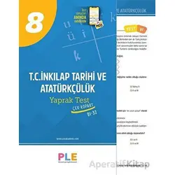 8.Sınıf LGS T.C İnkılap Tarihi ve Atatürkçülük Yaprak Test Birey PLE