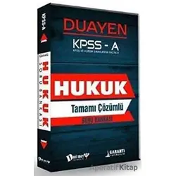 Duayen KPSS - A Tamamı Çözümlü Soru Bankası - Dahi Adam Yayıncılık