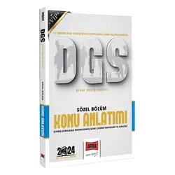 Yargı 2024 DGS Vip Sözel Bölüm Konu Anlatımı
