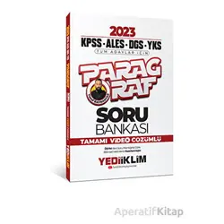 Yediiklim 2023 KPSS ALES DGS YKS Tüm Adaylar İçin Paragraf Soru Bankası Tamamı Video Çözümlü