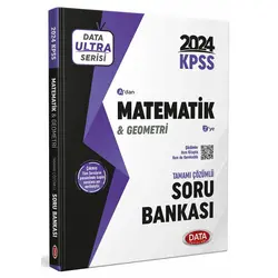 2024 KPSS Ultra Serisi Matematik Soru Bankası Data Yayınları