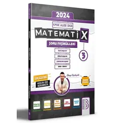 2024 KPSS ALES DGS Matematix Soru Fasikülleri-3 Benim Hocam Yayınları