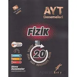 YKS AYT Fizik 20li Deneme Video Çözümlü Birey Yayınları - Kolektif - Birey Yayıncılık