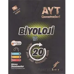YKS AYT Biyoloji 20li Deneme Video Çözümlü Birey Yayınları - Kolektif - Birey Yayıncılık