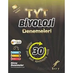TYT Biyoloji Denemeleri 30 lu Birey Yayınları