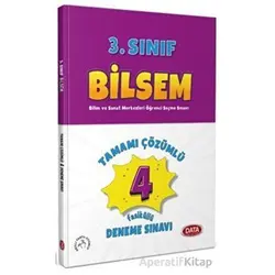 Data 3. Sınıf Bilsem Tamamı Çözümlü 4 Fasikül Deneme Sınavı