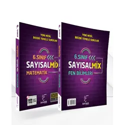 Karekök 6.Sınıf SayısalMix (Matematik-Fen Bilimleri) Beceri Temelli Sorular