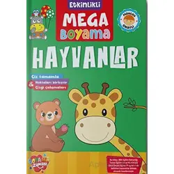 Etkinlikli Mega Boyama Hayvanlar Boyama Zamanı