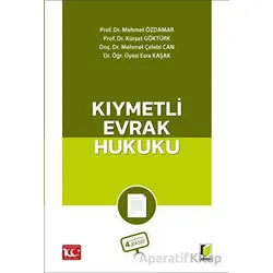 Kıymetli Evrak Hukuku - Esra Kaşak - Adalet Yayınevi