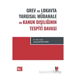 Grev ve Lokavta Yargısal Müdahale ve Kanun Dışlığının Tespiti Davası
