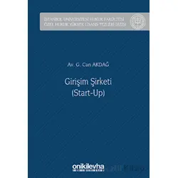 Girişim Şirketi (Start-Up) - G. Can Akdağ - On İki Levha Yayınları