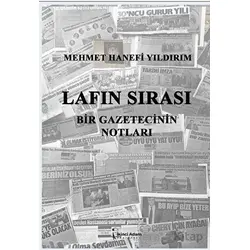 Lafın Sırası - Mehmet Hanefi Yıldırım - İkinci Adam Yayınları