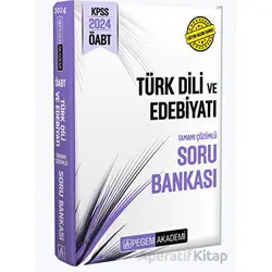 2024 KPSS ÖABT Türk Dili ve Edebiyat Tamamı Çözümlü Soru Bankası